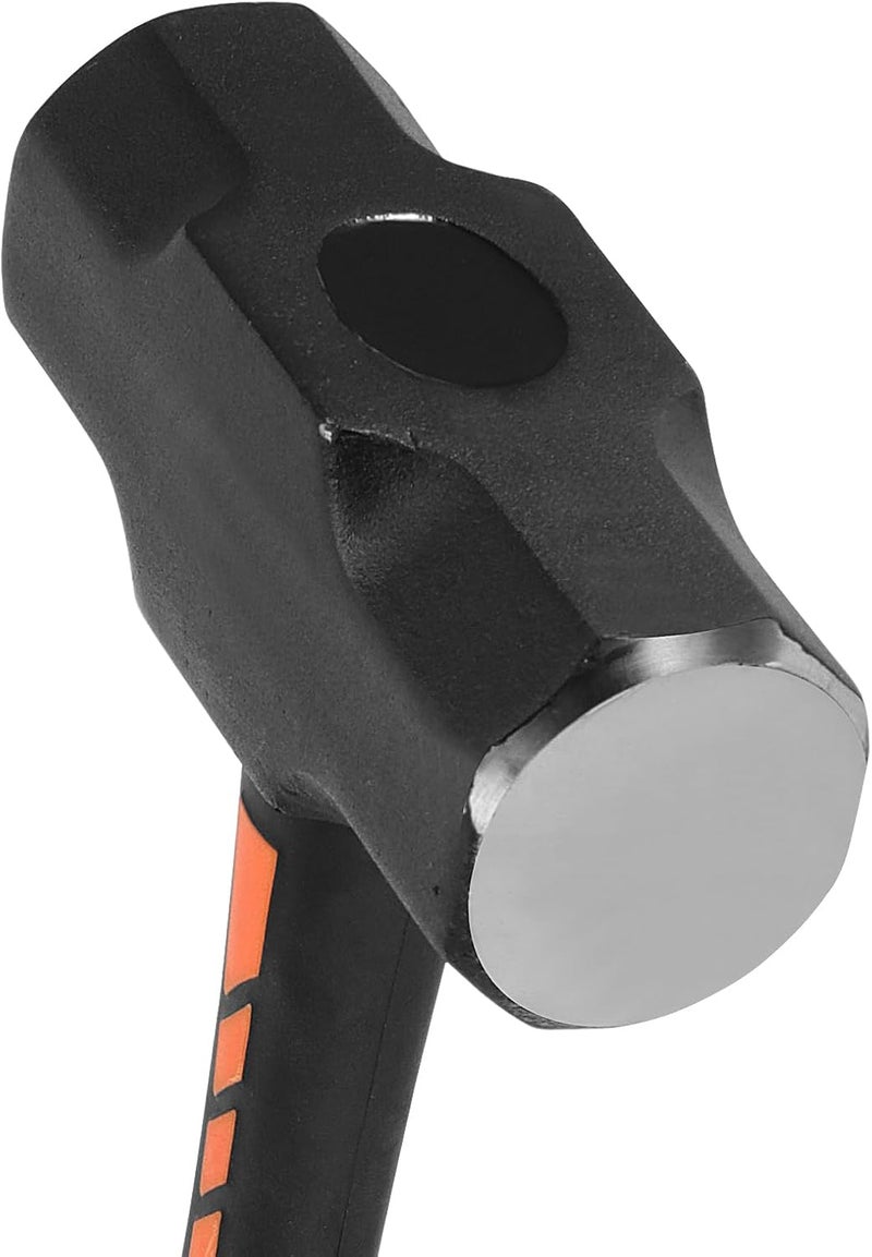 GINLANK 2PCS 4LB Sledge Hammer, Club Hammer with High Carbon Steel, Crack Hammer for Camping Removing Woodworking - Image 4